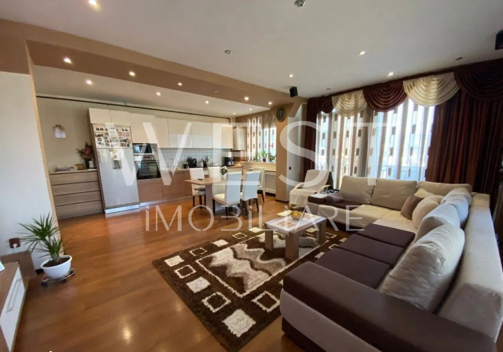 Apartament 3 camere/2 nivele, 108mp!2 balcoane!La cheie!Strada Porii