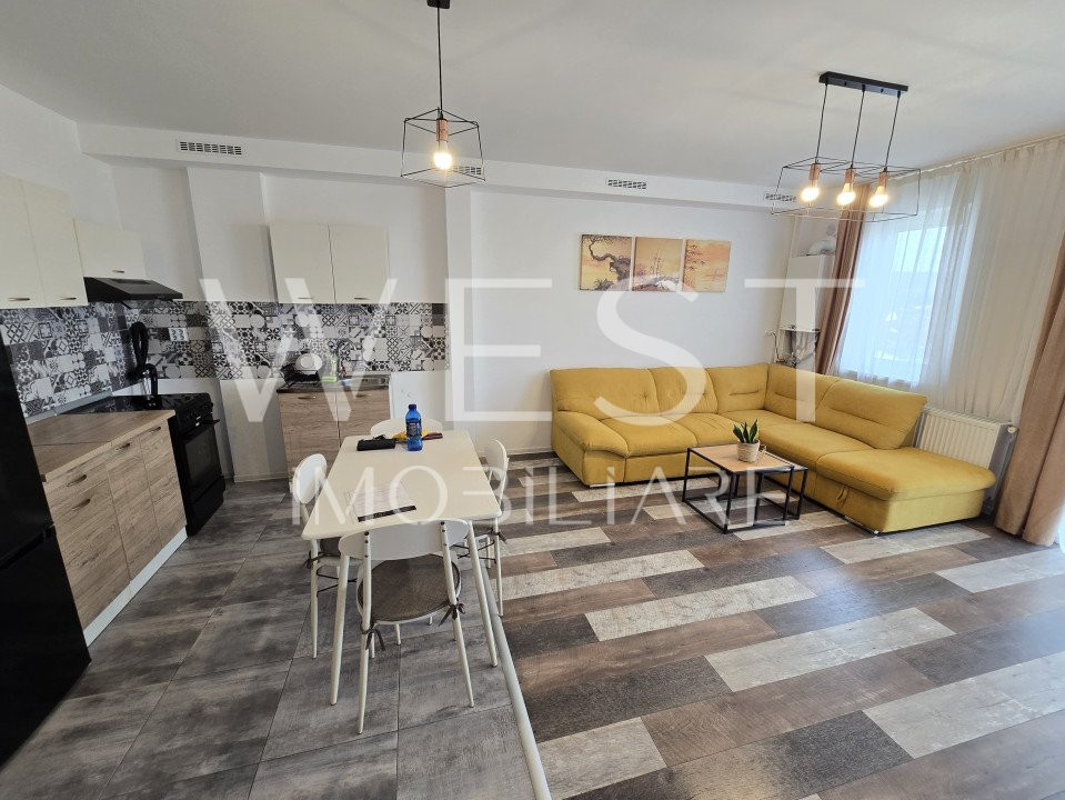 Apartament 2 cam 48mp+Terasa! Mobilat/Utilat modern! Teilor! Parcare!