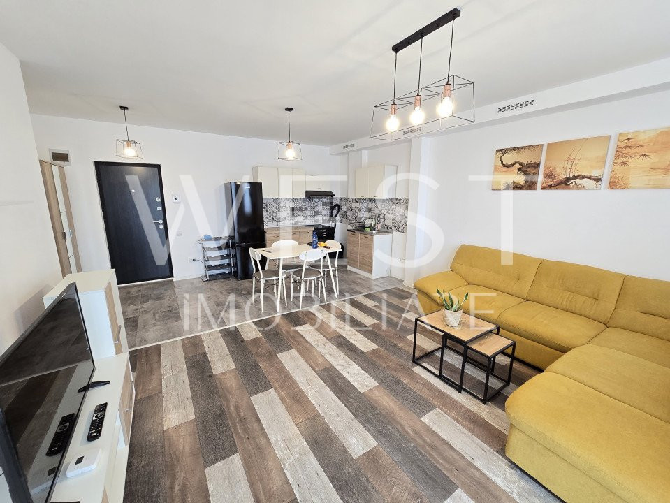 Apartament 2 cam 48mp+Terasa! Mobilat/Utilat modern! Teilor! Parcare!