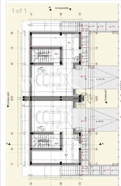Casa 200mp S+P+E! 250mp Teren! Strada Privata! Semifinisat! Fagului!