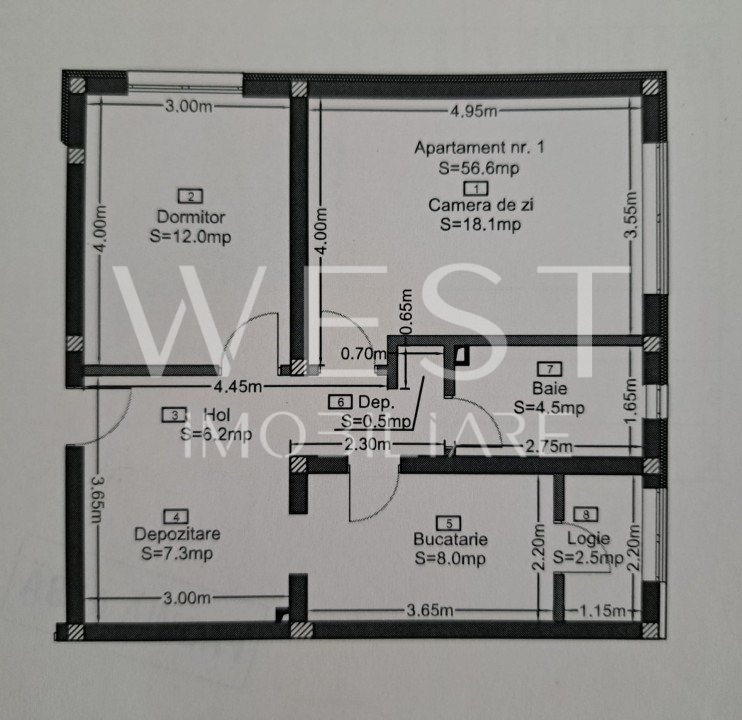 Apartament 2 dormitoare! Mobilat/Utilat! Nou! Eroilor! Langa Penny!