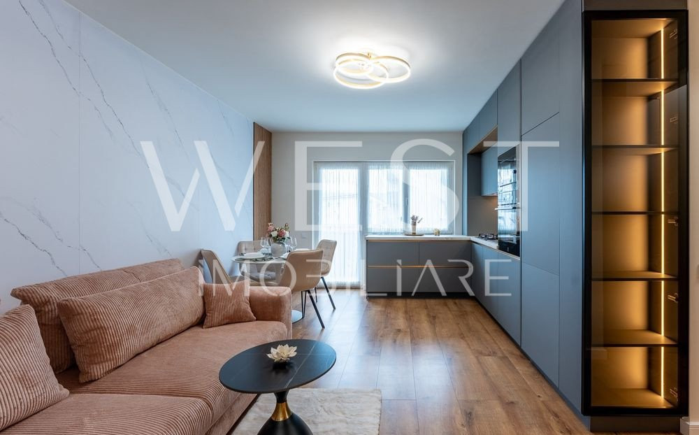 Apartament 3 camere! Mobilat Modern! La cheie! Zona Urusagului! Cu CF!