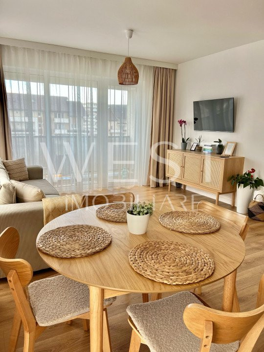 Apartament 3 cam 60mp! Mobilat/Utilat Modern! Parcare inclusa! Porii!
