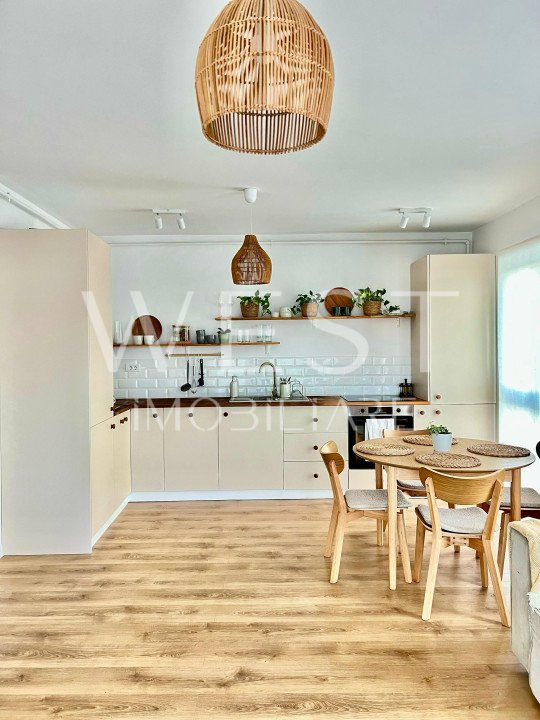 Apartament 3 cam 60mp! Mobilat/Utilat Modern! Parcare inclusa! Porii!