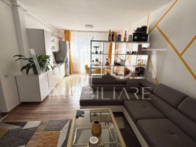 Apartament 2 camere modern Mobilat/Utilat! Zona Cetatii/Jysk! Parcare!