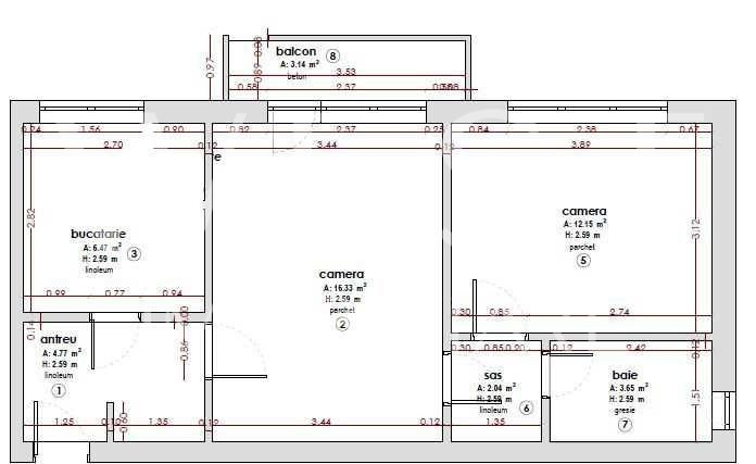 Apartament modern la cheie,2 camere| Gheorgheni/Zona Iulius Mall