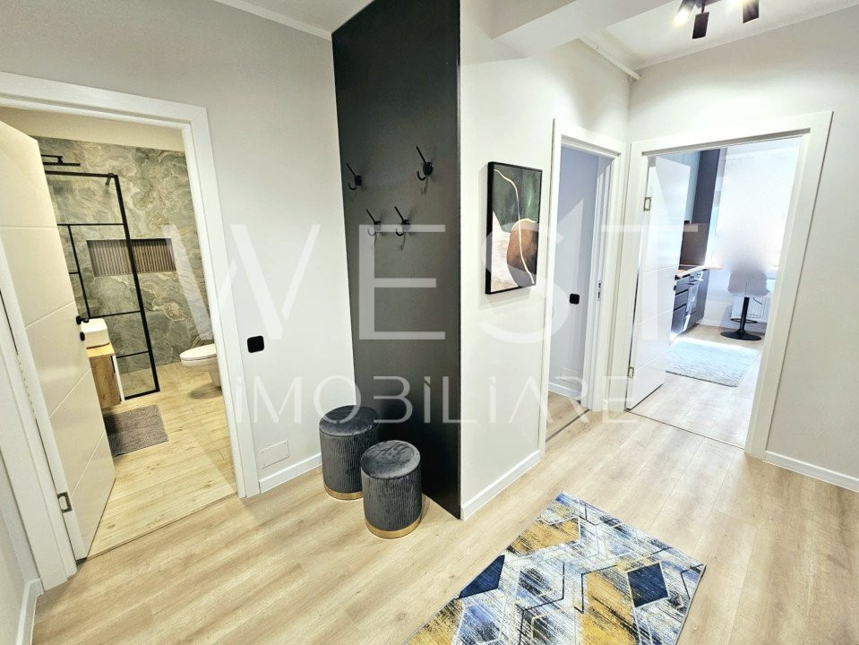 Apartament LUX 2 camere decomandat! 54mp + 2 balcoane! LA CHEIE!