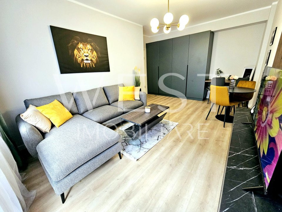 Apartament LUX 2 camere decomandat! 54mp + 2 balcoane! LA CHEIE!