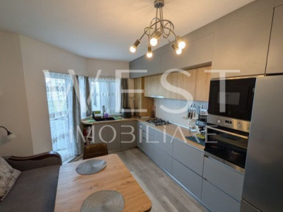  Apartament 2 camere + birou | 57 mp + balcon | Buna Ziua | Etaj 1