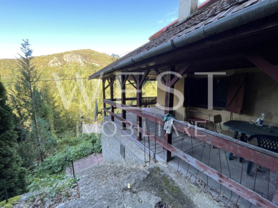 Cabana din lemn de 65mp cu teren de 631mp, la 2 min. de Lacul Tarnița!