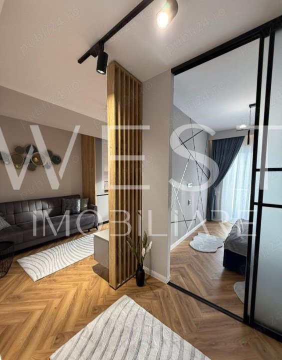 Apartament 2 camere! Mobilat/Utilat Modern! Bloc nou cu CF! Urusagului!