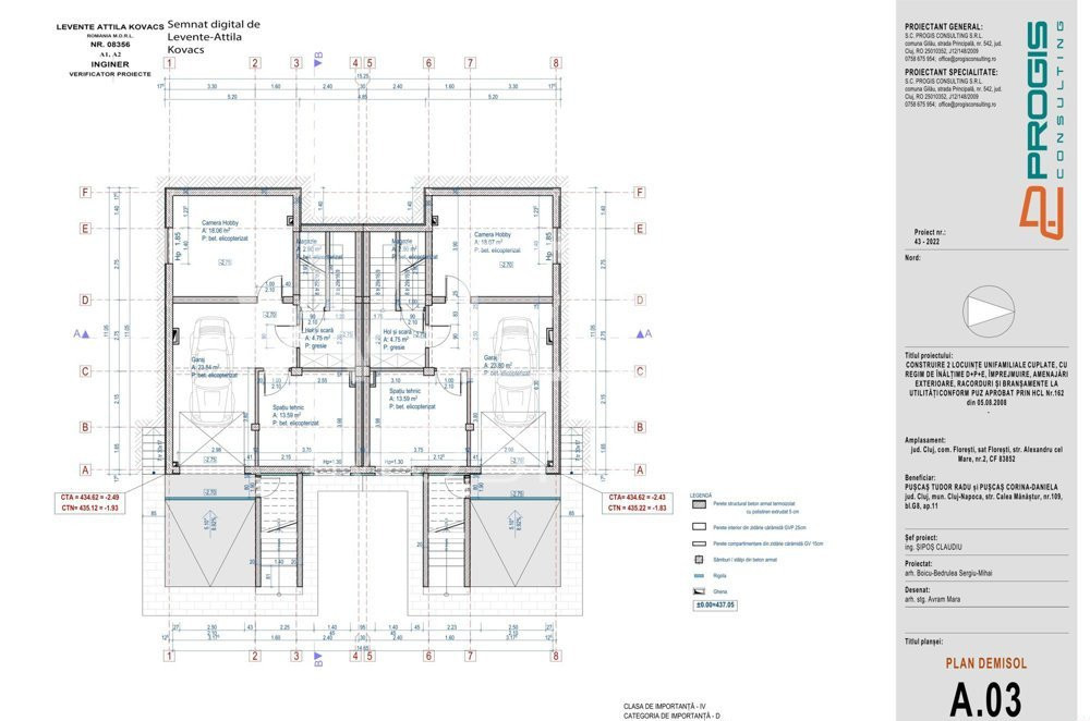 Duplex 120mp+60 garaj+200mp teren! Semifinisat! Zona cetatea fetei!
