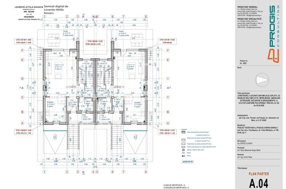 Duplex 120mp+60 garaj+200mp teren! Semifinisat! Zona cetatea fetei!