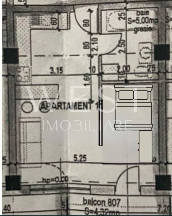 Garsonieră modernă, 32 mp, mobilată și utilată lângă viitorul Rivus Mall