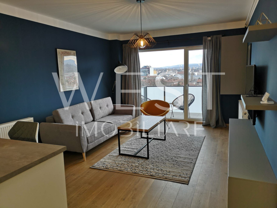 Apartament exclusivist cu 2 camere,ultracentral, cu vedere panoramică