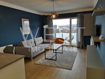 Apartament exclusivist cu 2 camere,ultracentral, cu vedere panoramică