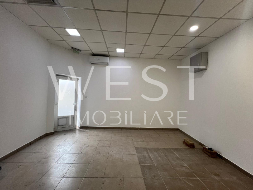 Spatiu comercial in CF! 45mp utili! Central/Motilor/Piezisa! Finisat!