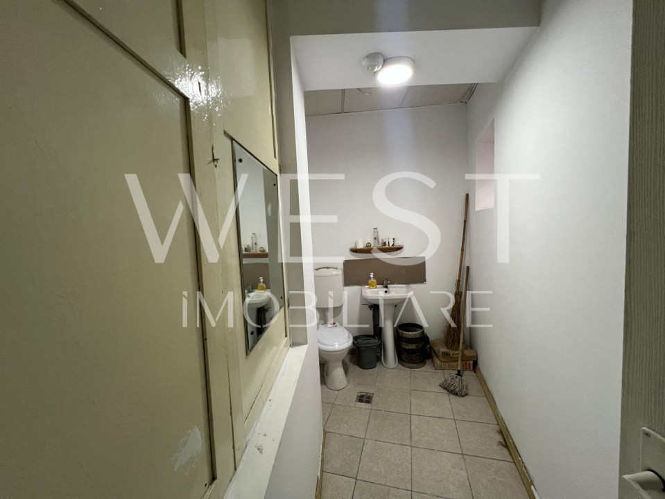 Spatiu comercial in CF! 45mp utili! Central/Motilor/Piezisa! Finisat!