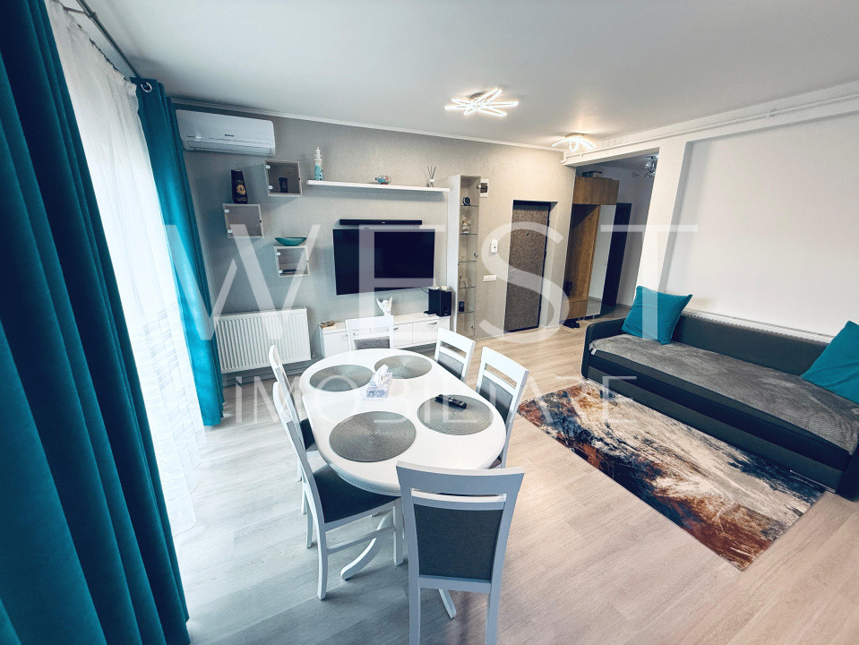 Apartament 3 camere 66 mp! 2 Parcari! Mobilat ,utilat! Zona Teilor!