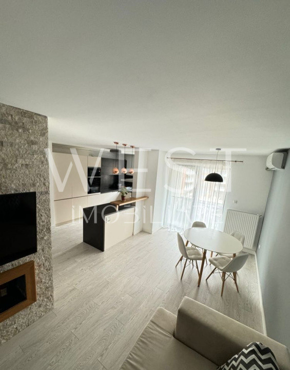 Apartament modern cu 2 camere, 57 mp+ balcon | zona Iulius Mall