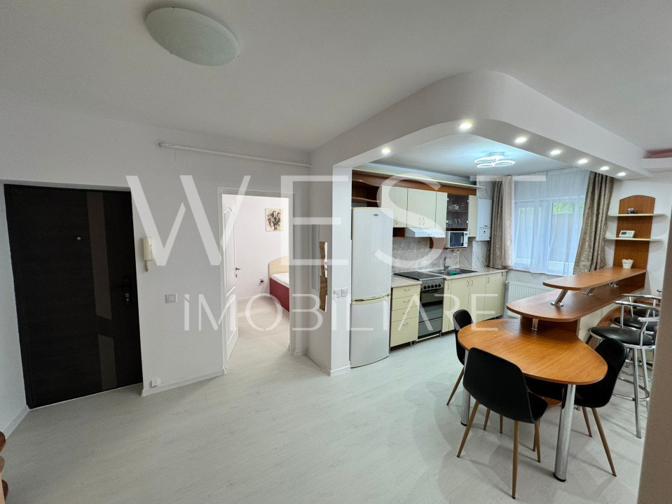 Apartament cu 2 camere, grădină privată- zona linistita- Manastur