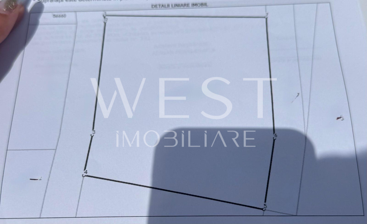 Teren intravilan, 478 mp, pretabil pentru casa, zona ANL Floresti