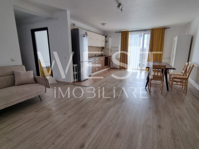 Apartament 2 camere, mobilat, utilat, 58 mp, balcon, zona Florilor