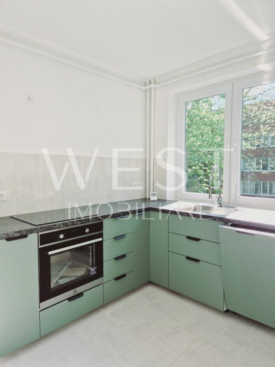 Apartament luminos, 3 camere, 60mp, complet renovat- zona Iulius Mall