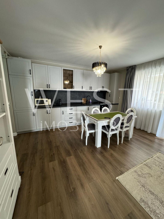 Apartament 3 camere, grădină, mobilat, utilat, parcare, zona Cetății
