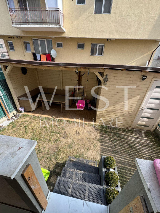 Apartament 3 camere, grădină, mobilat, utilat, parcare, zona Cetății