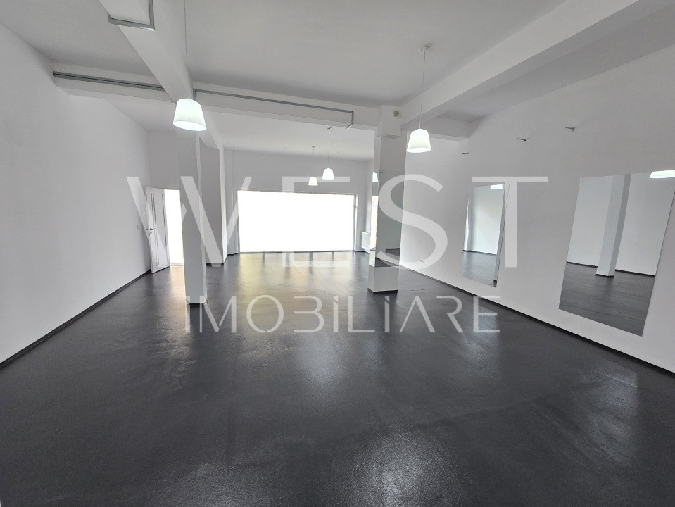 Spatiu comercial stradal 70mp! Vitrina! Parter inalt! Parcare! Teilor!