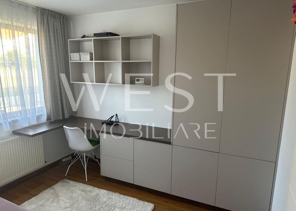 Duplex 5 camere 125mp+250mp curte! Mobilat modern! Strada Cetatii! 