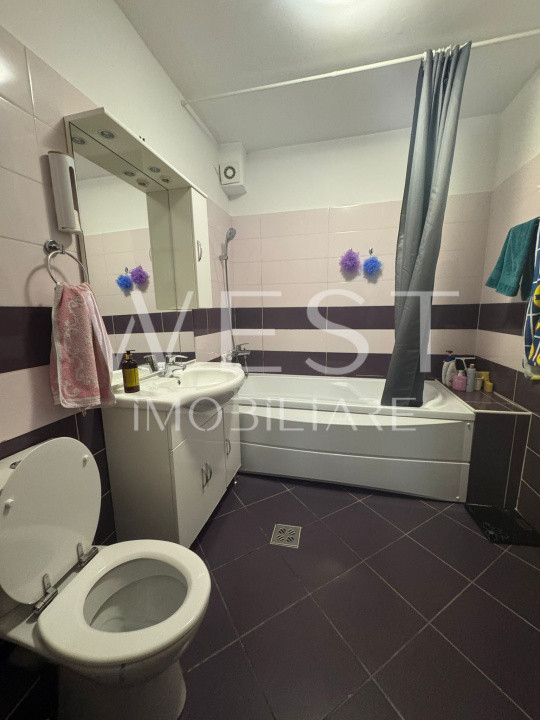 Apartament 2 camere, 56 mp, terasa, mobilat, utilat, zona Vivo