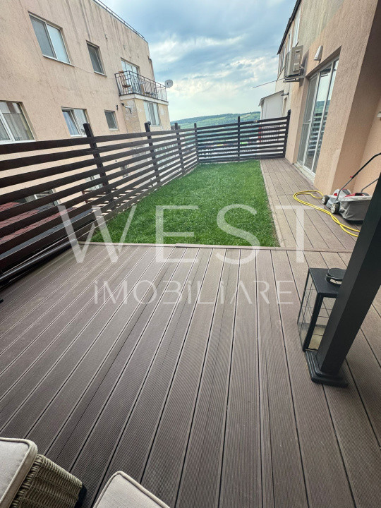 Apartament 2 camere, 56 mp, terasa, mobilat, utilat, zona Vivo
