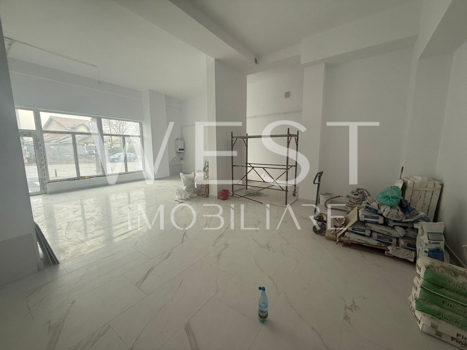 Spațiu comercial de închiriat, 89 mp, la strada principală, Marasti 