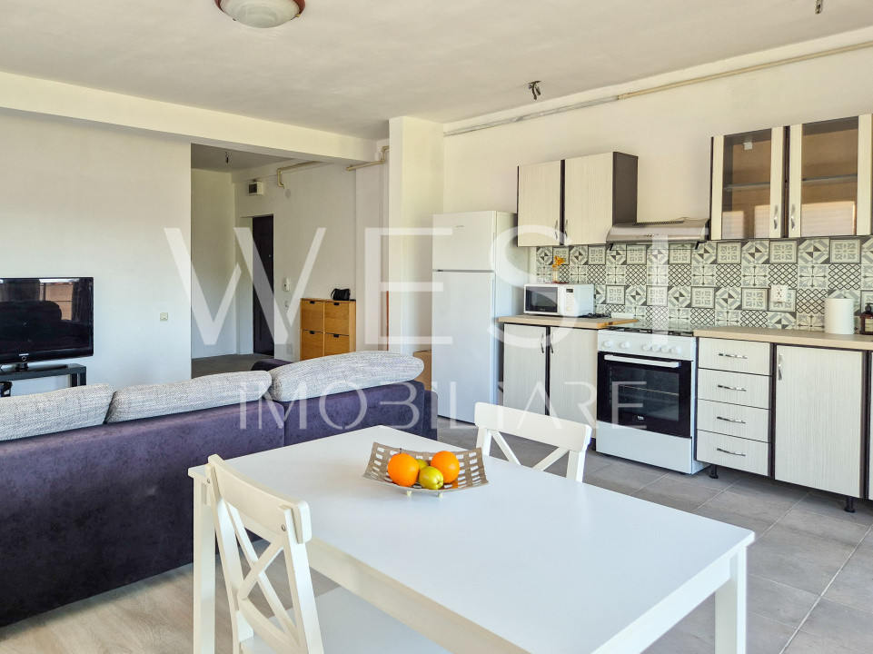 Apartament spatios 2 camere, 59mp - La cheie - Balcon cu priveliste 