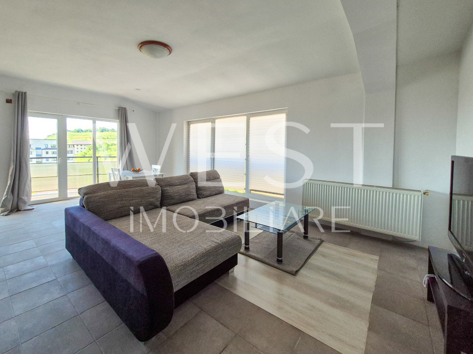 Apartament spatios 2 camere, 59mp - La cheie - Balcon cu priveliste 