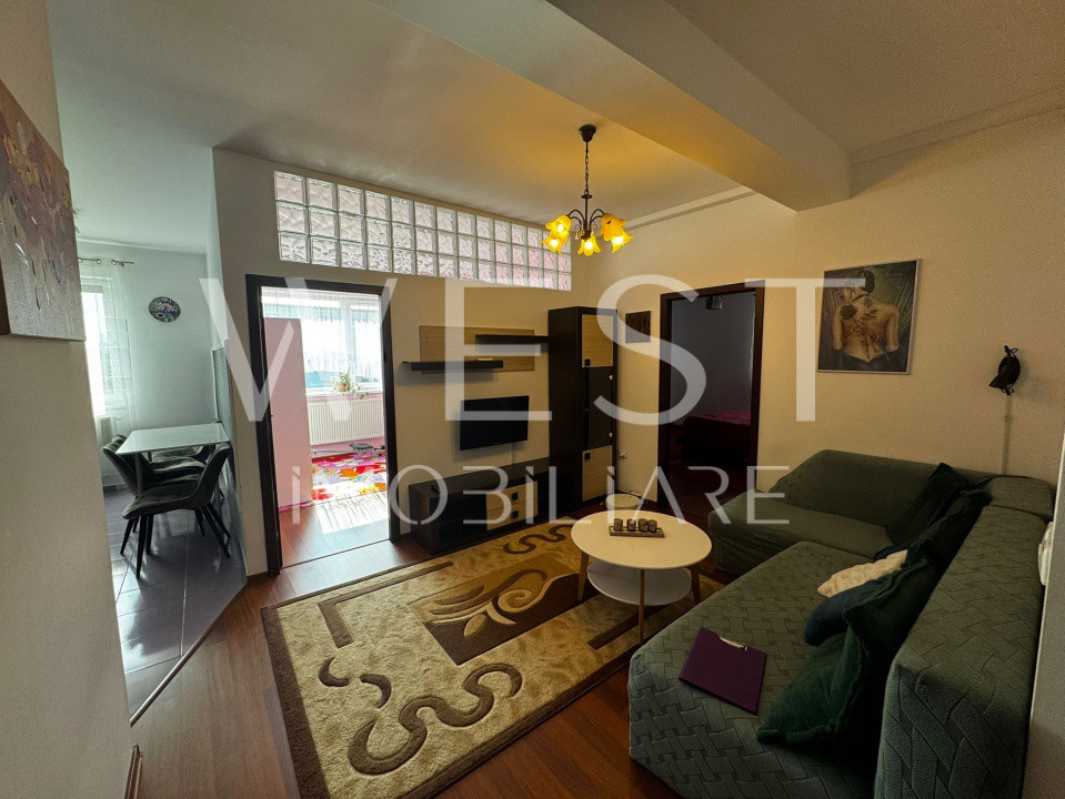 Apartament 3 camere | mobilat | balcon | zona Stadionului