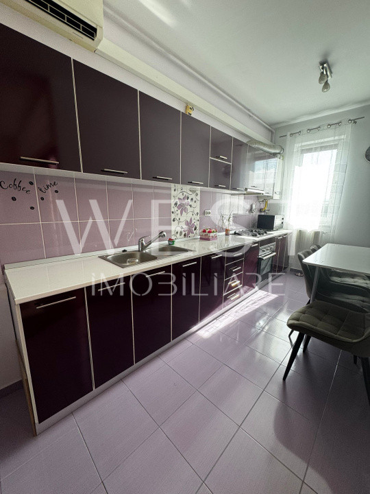 Apartament 3 camere | mobilat | balcon | zona Stadionului
