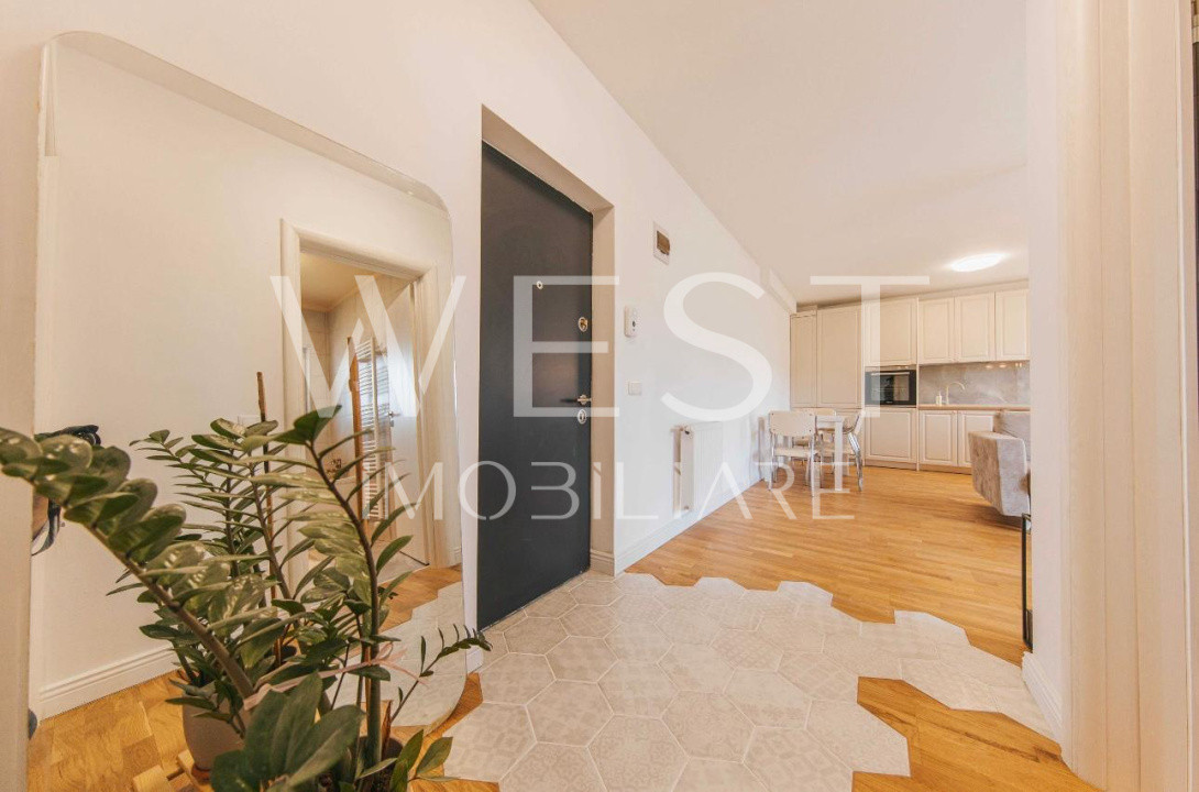 Apartament 2 camere | terasa 50 mp | mobilat | utilat | zona Terra