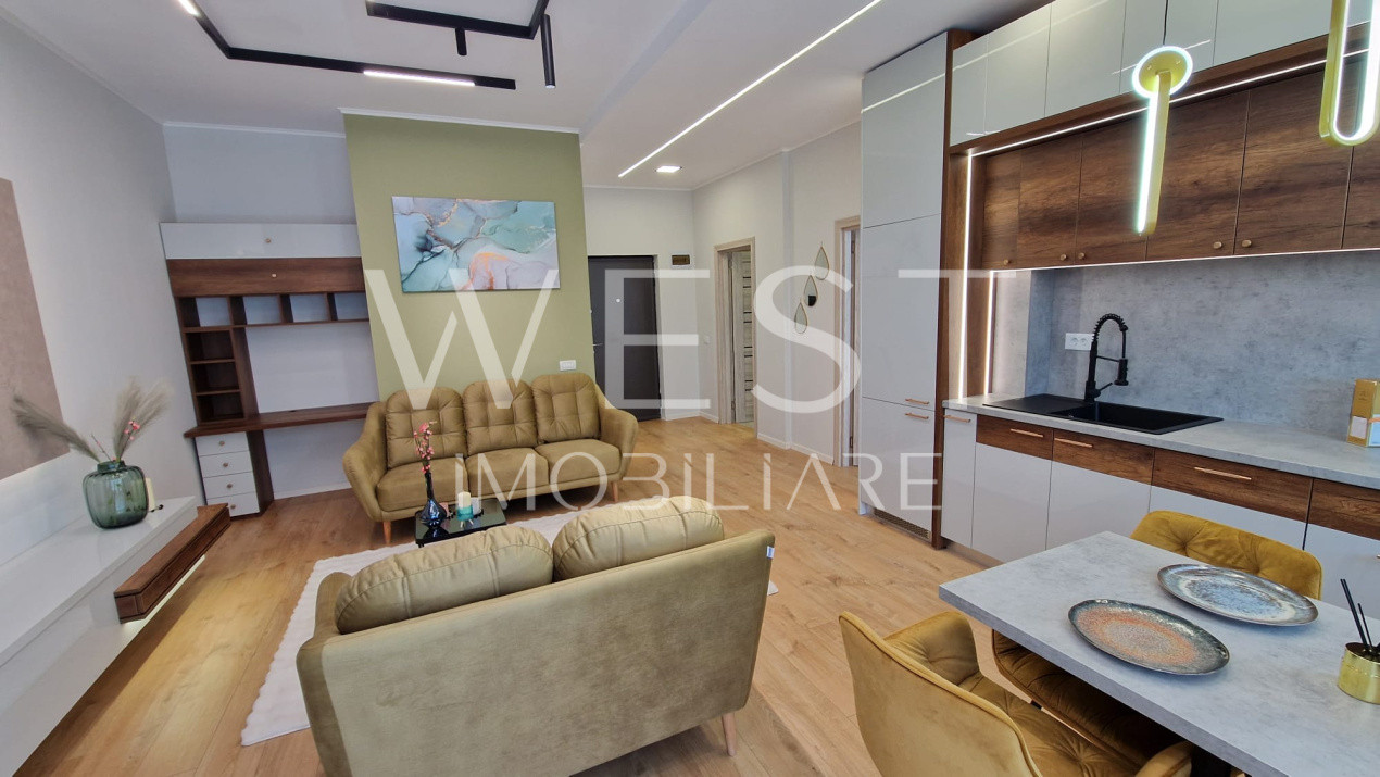 Apartament 2 camere | lux | mobilat | balcon | Urbano Panoramic