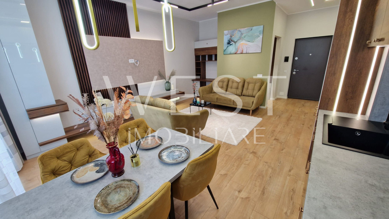 Apartament 2 camere | lux | mobilat | balcon | Urbano Panoramic