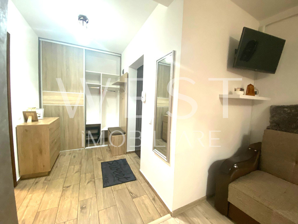 Apartament 2 camere 41 mp, parcare, mobilat si utilat, zona Stejarului