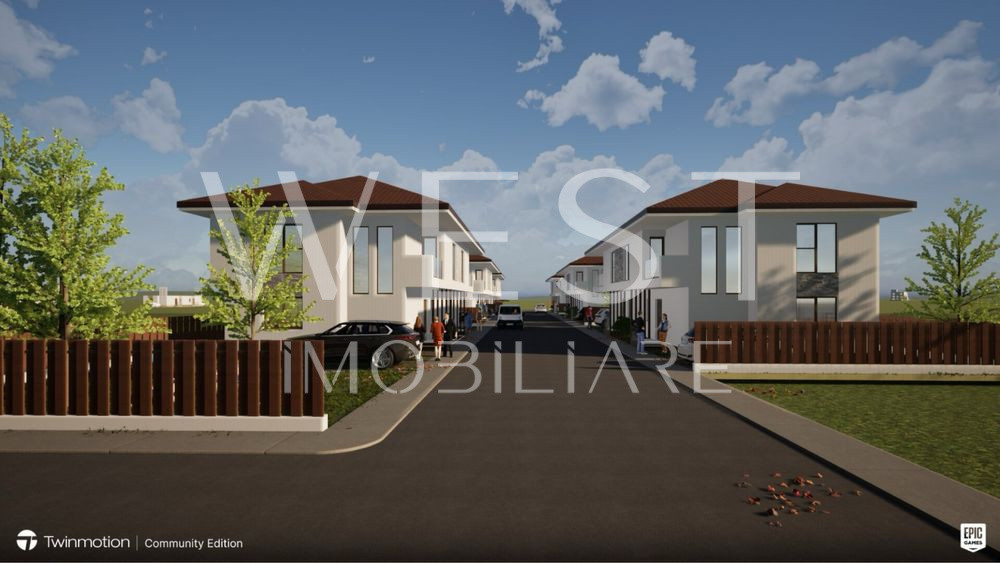 Casa tip duplex 115mp 4 camere! Ansamblu rezidential Zona Muzeul Apei!