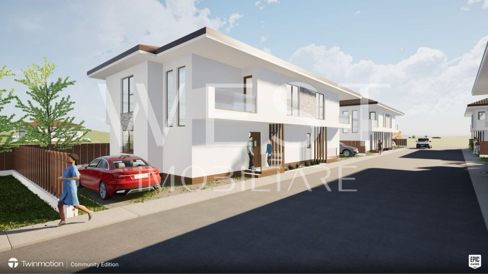 Casa tip duplex 115mp 4 camere! Ansamblu rezidential Zona Muzeul Apei!