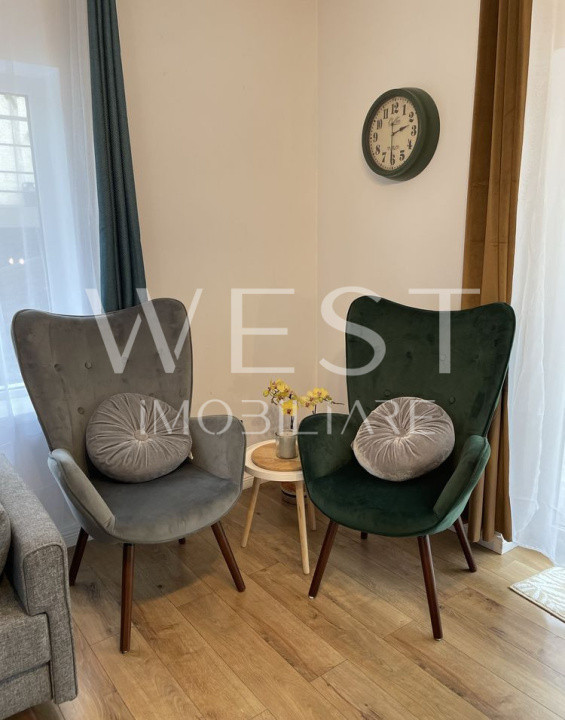 Apartament modern cu 2 camere, la casa, terasă privată- Dambul Rotund