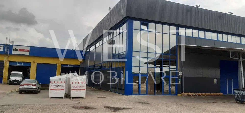 Hală cu acces la DN și Autostradă | Rampă TIR | Zone de birou