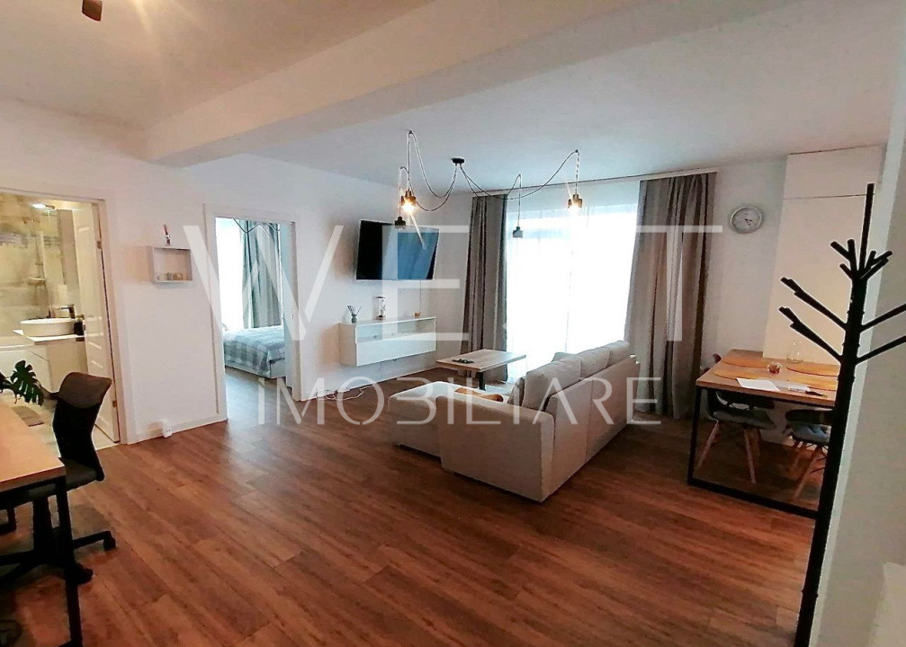 Apartament 2 camere modern  | Mobilat/utilat | Parcare | Sesul de sus