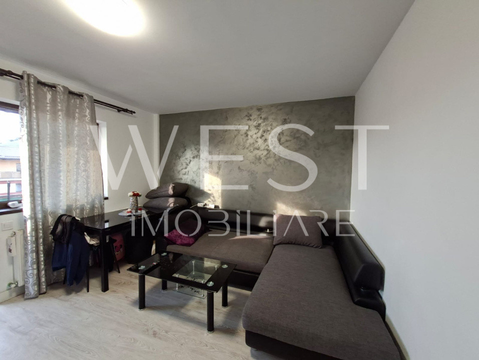 Ap2 camere deco­mandat 46 mp+mansardă, balcon, mobilat/utilat, parcare