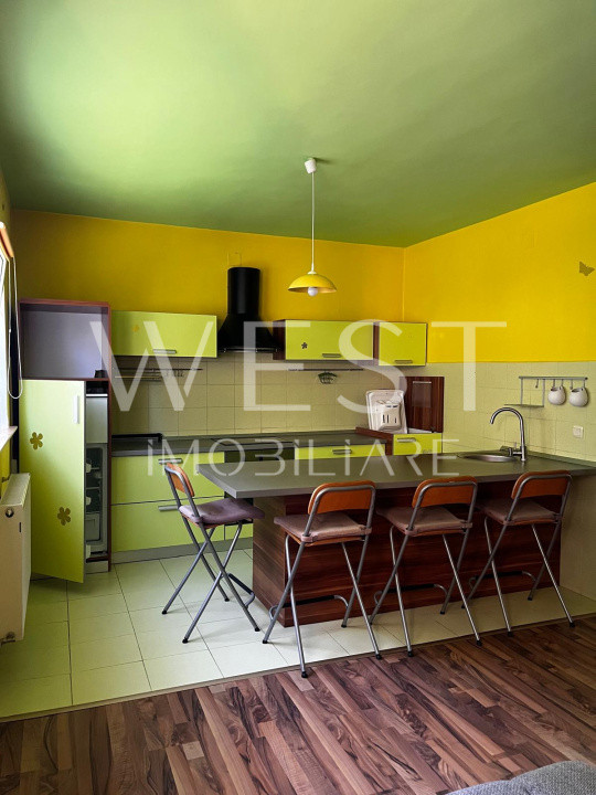 Ap 3 Cam Floresti decomandat 53mp, gradina, mobilat/utilat, parcare